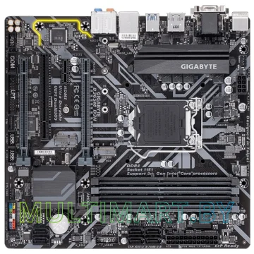 Материнская плата Gigabyte B365M D3H (rev. 1.0)